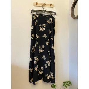 Vintage Daisy Maxi Skirt S/M Maggie Lawrence